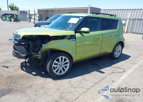 2017 Kia Soul + from USA, damaged, VIN KNDJP3A55H7878599